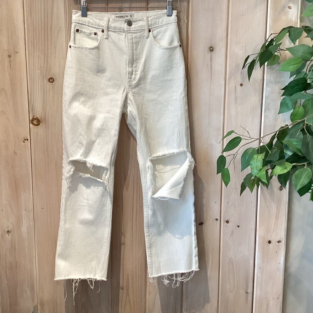 Abercrombie & Fitch 90’s Straight Ultra High Rise